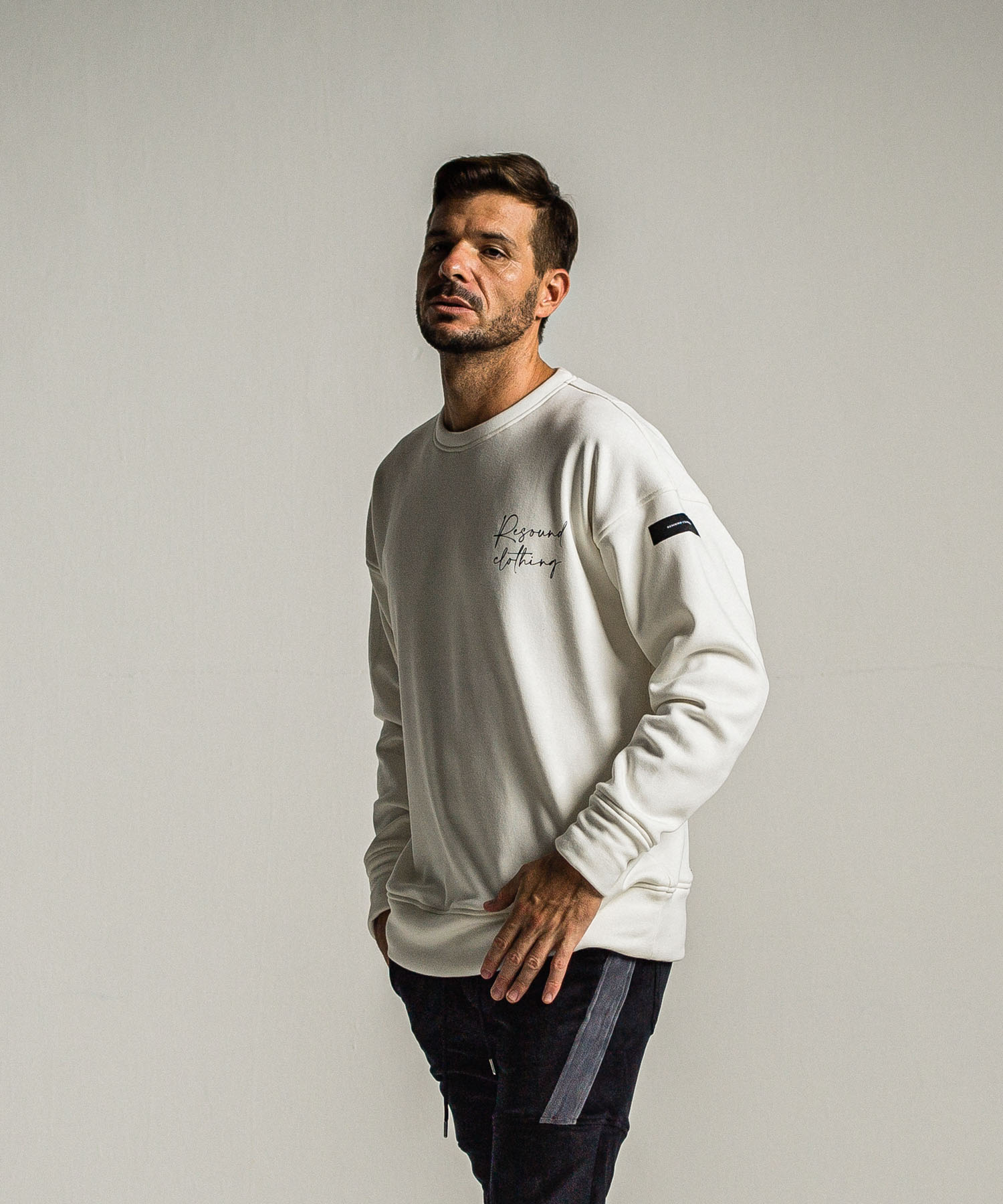 ID velours fleece drop trainer