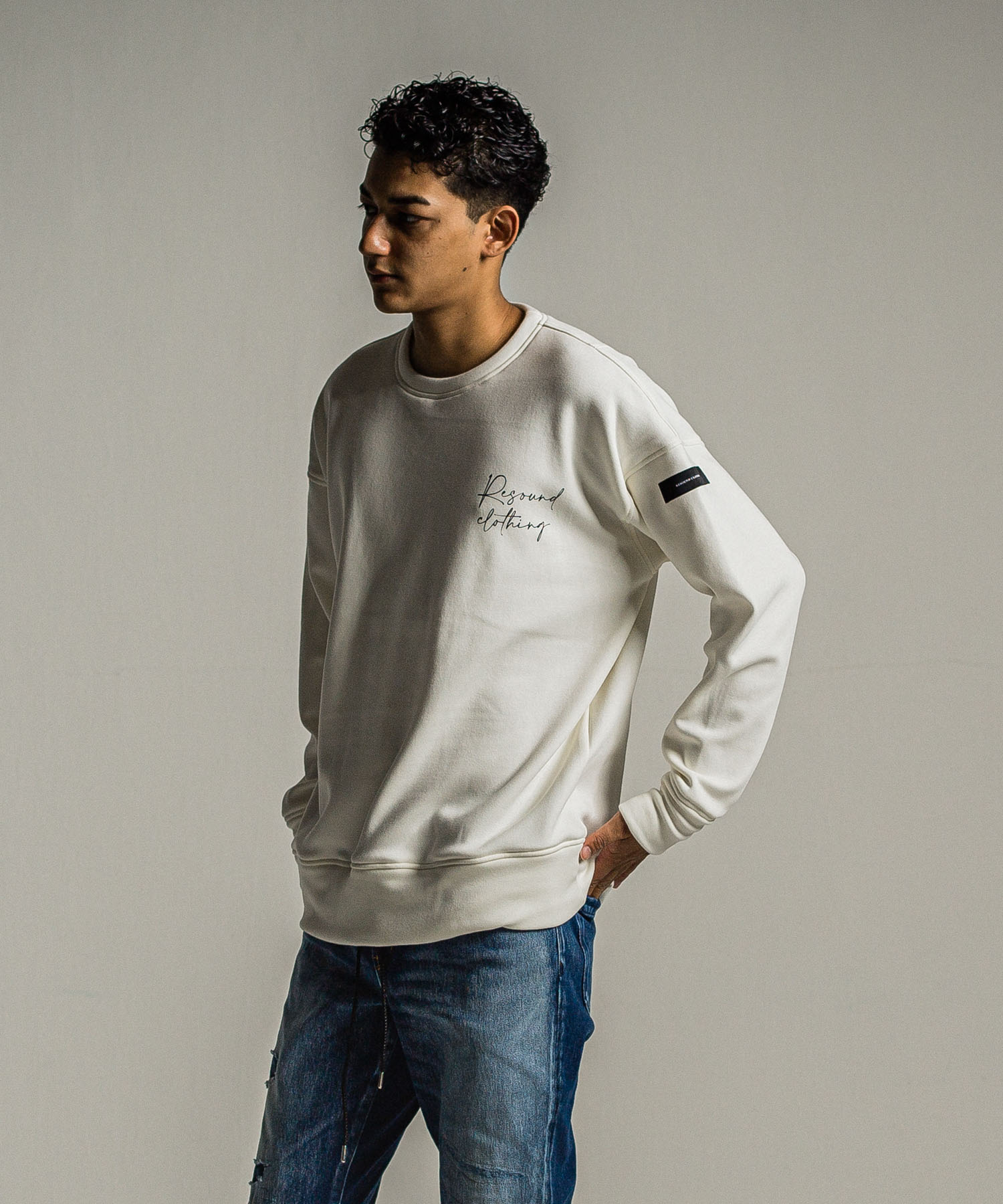 ID velours fleece drop trainer