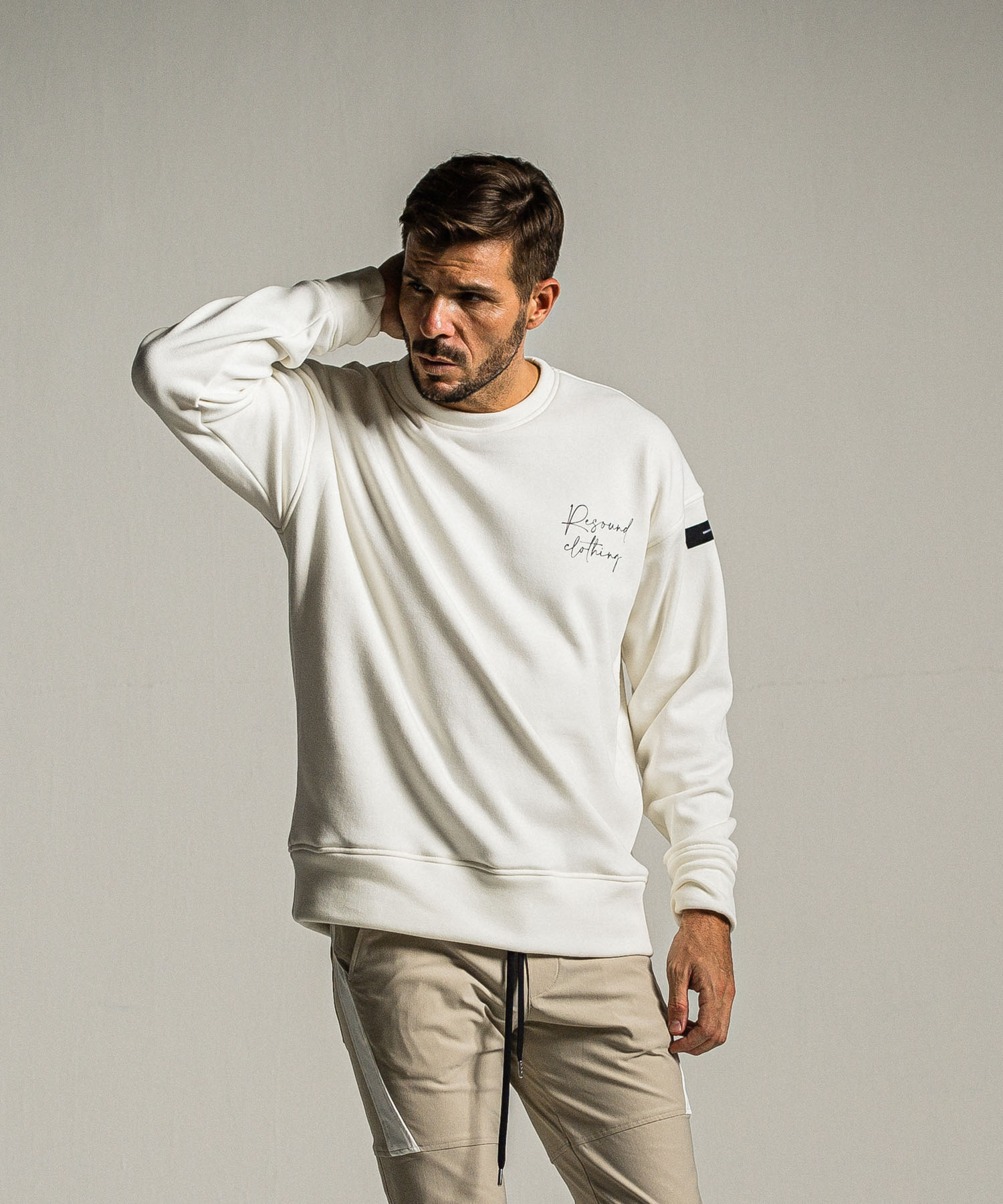 ID velours fleece drop trainer