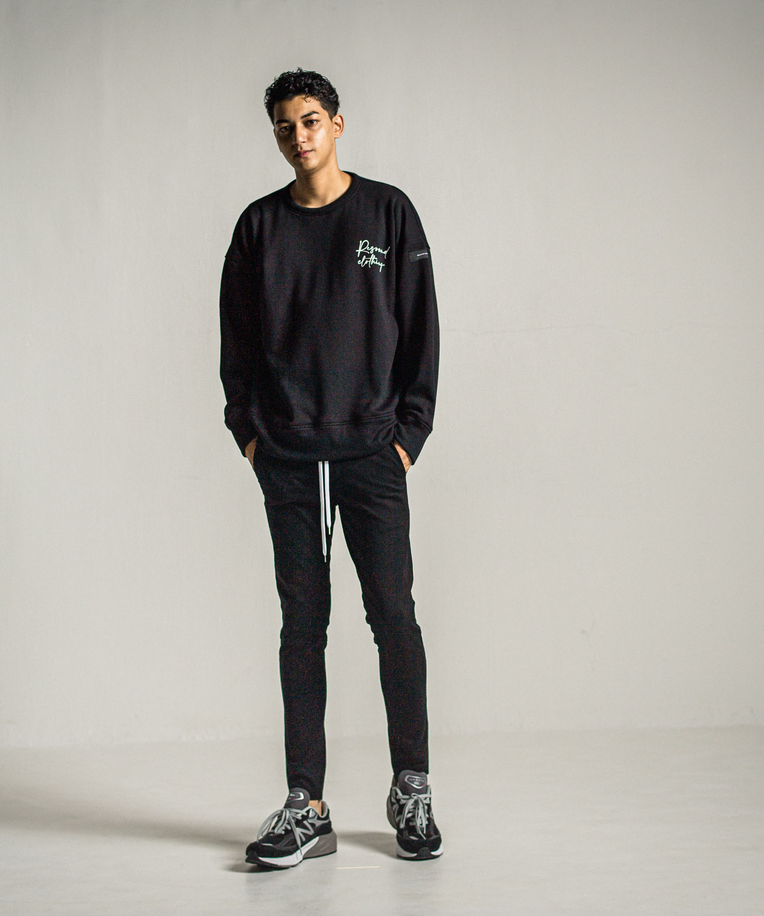 ID velours fleece drop trainer