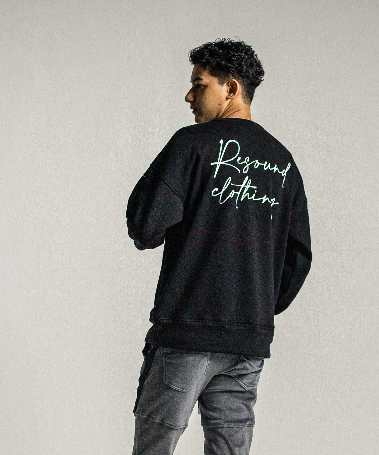 ID velours fleece drop trainer