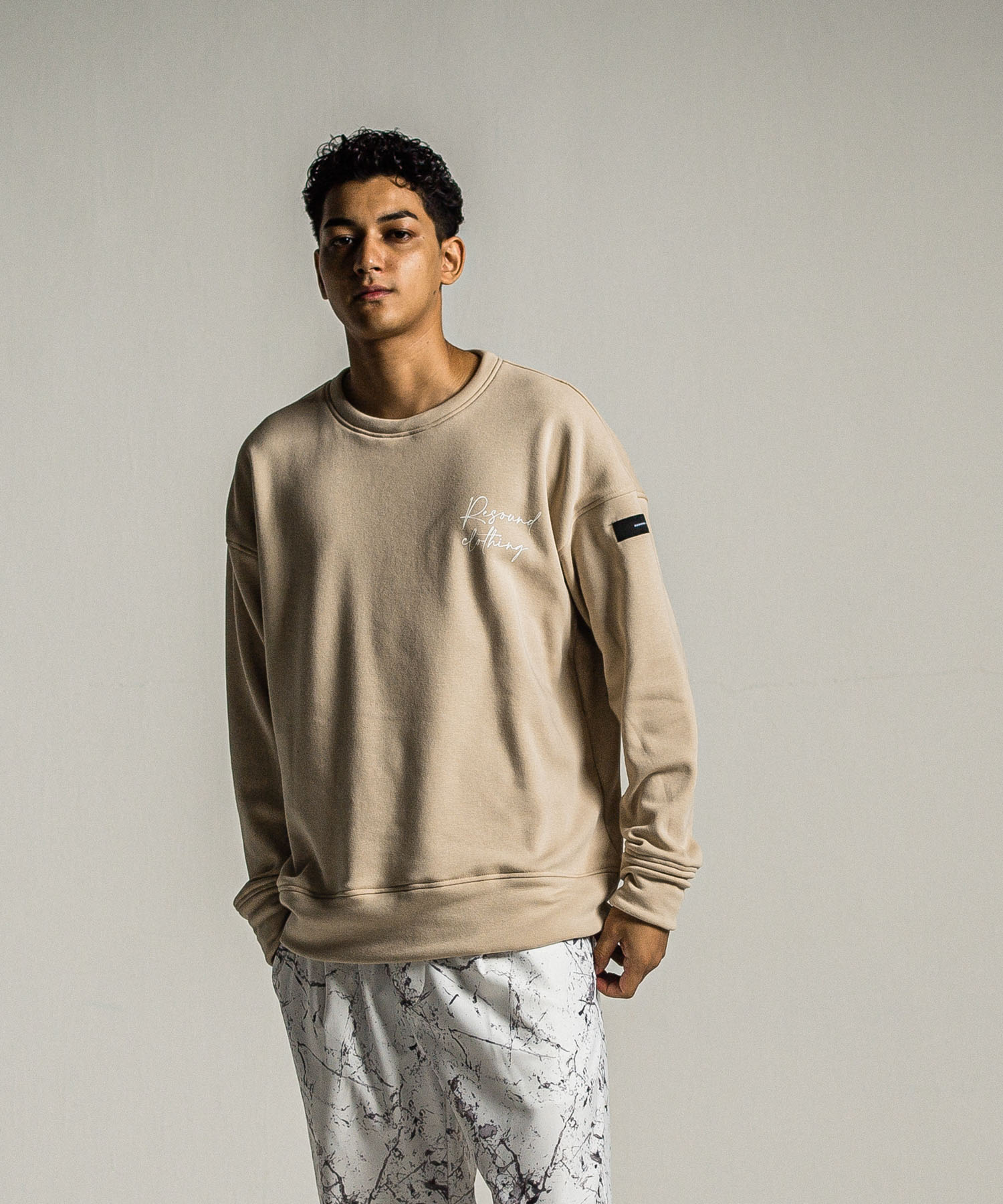 ID velours fleece drop trainer