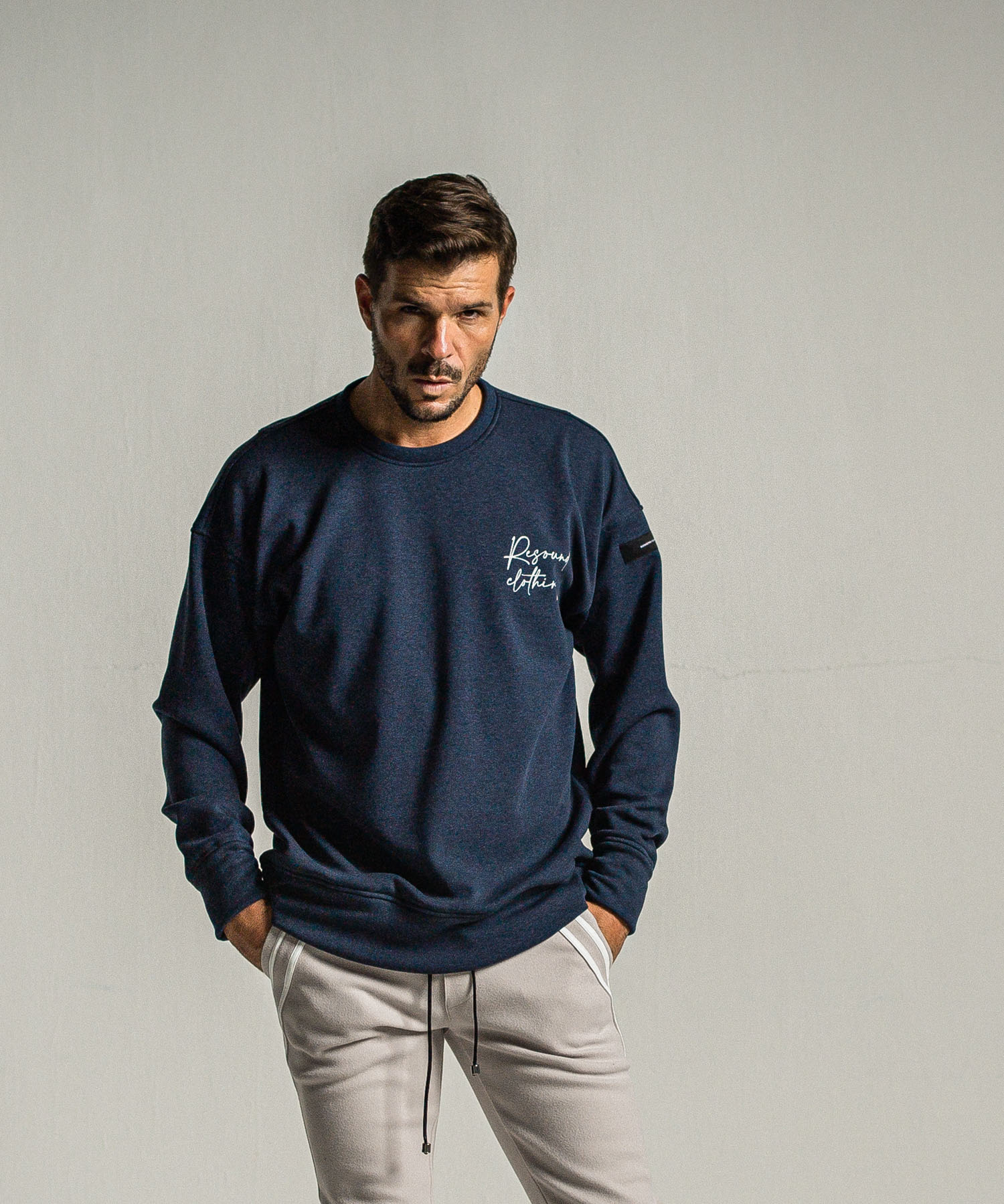 ID velours fleece drop trainer