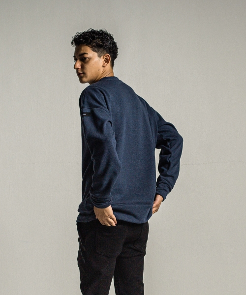 handwriting rogo velours fleece drop trainer