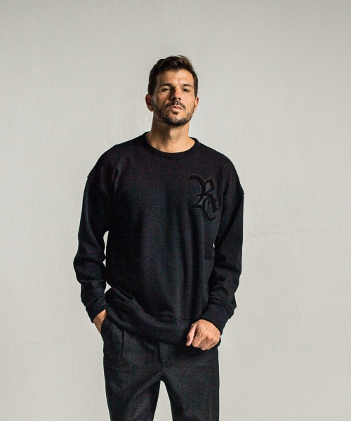 RC chenille velours fleece drop trainer