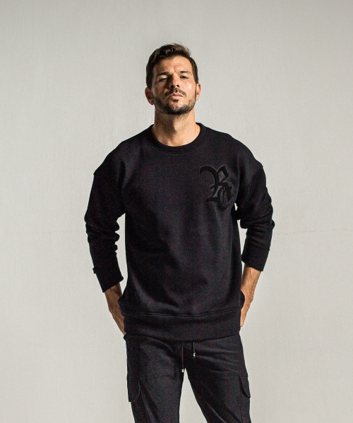 RC chenille velours fleece drop trainer