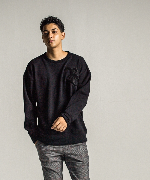 RC chenille velours fleece drop trainer