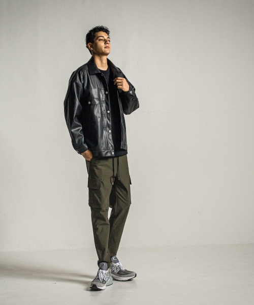 RC chenille velours fleece drop trainer