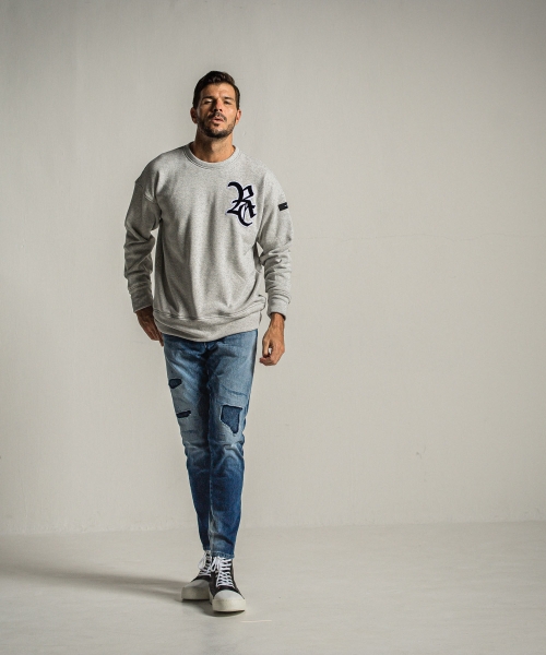 RC chenille velours fleece drop trainer