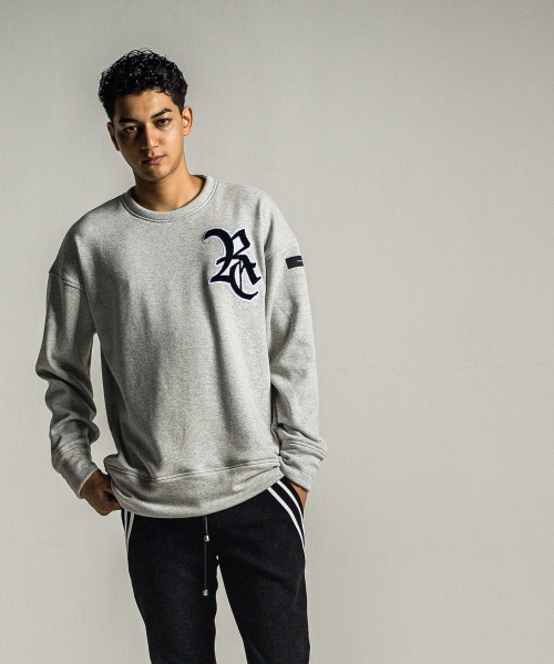 RC chenille velours fleece drop trainer