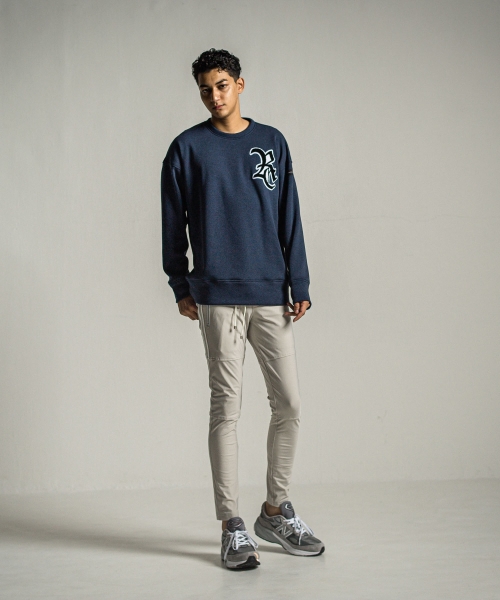 RC chenille velours fleece drop trainer