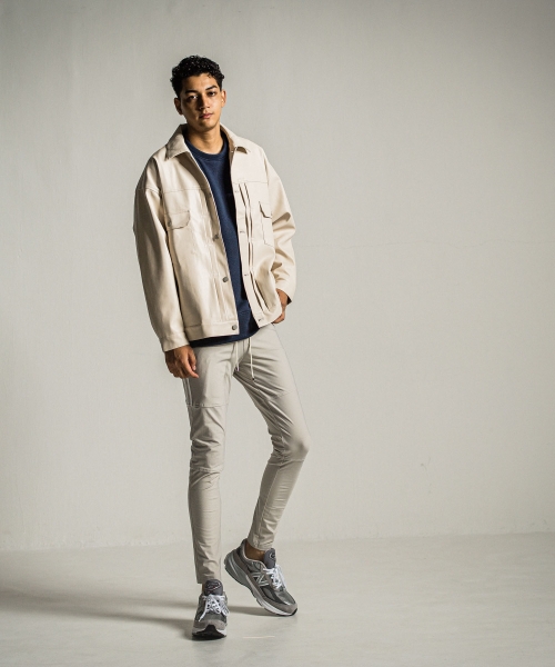 RC chenille velours fleece drop trainer