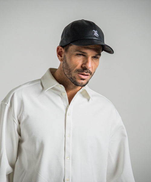 LEATHER LOW CAP