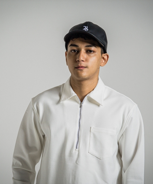 LEATHER LOW CAP