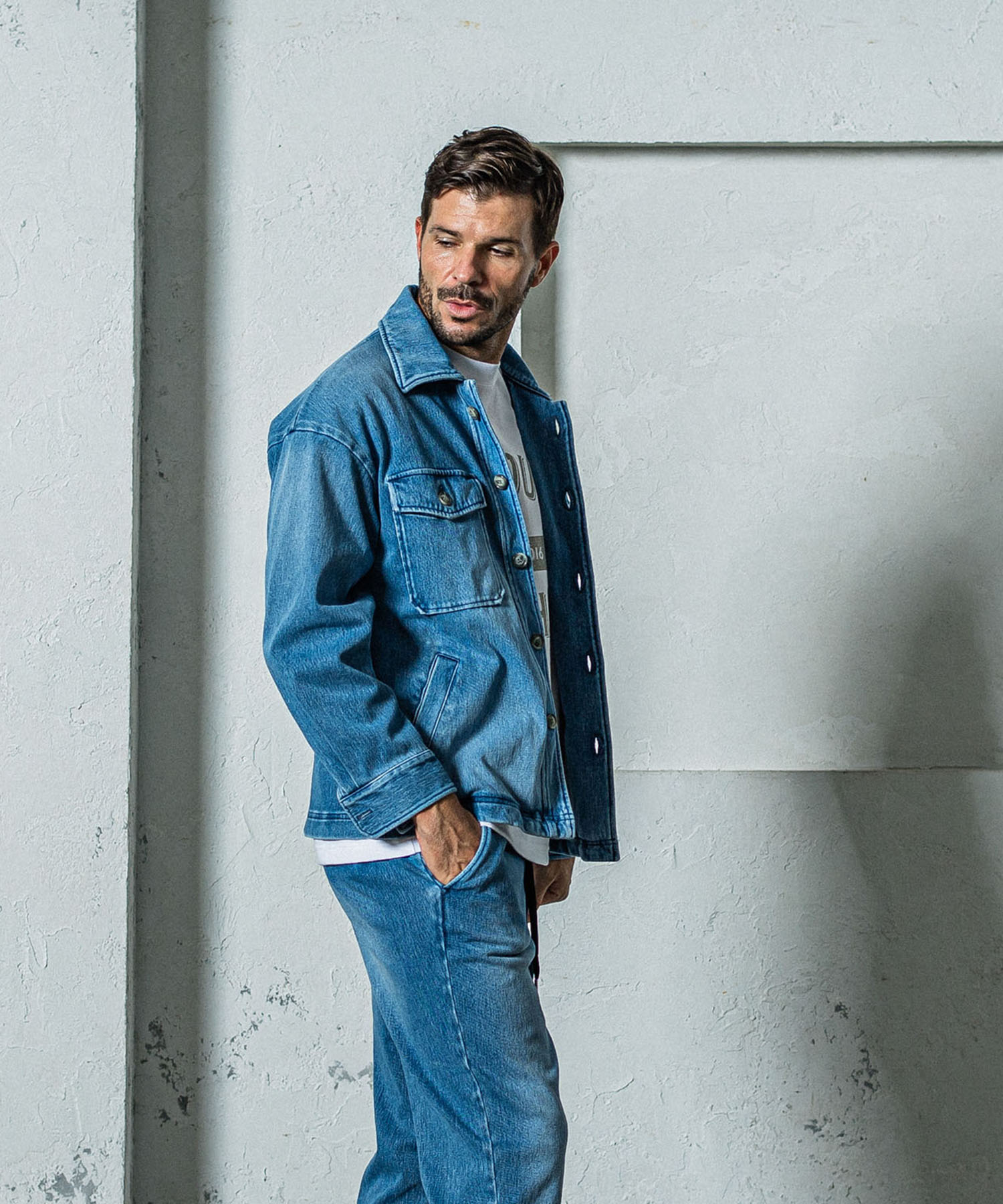 DENIM JERSEY  OVER CPO