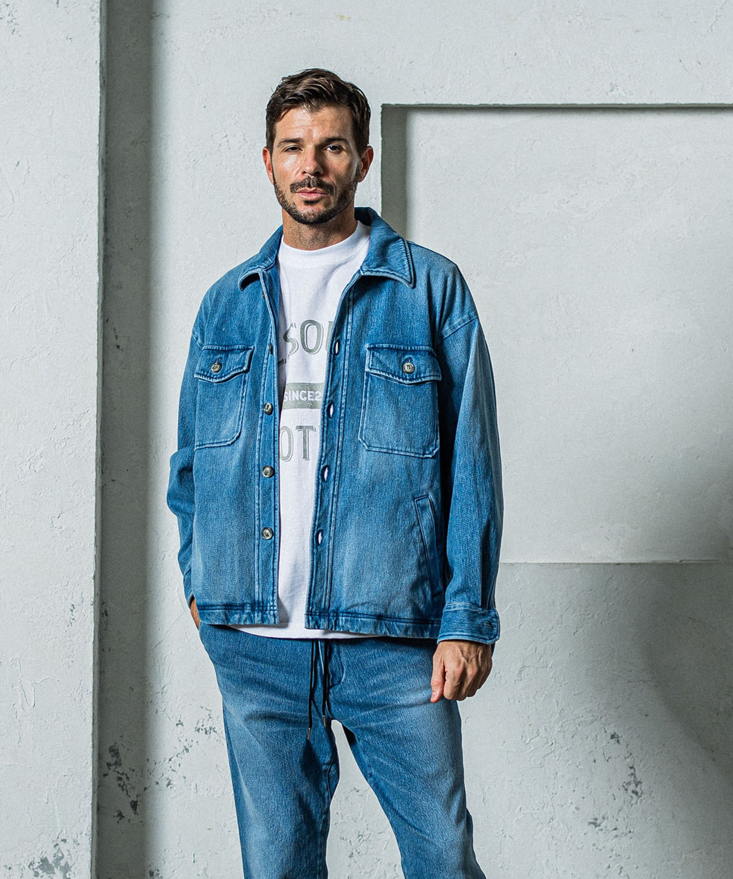 DENIM JERSEY  OVER CPO