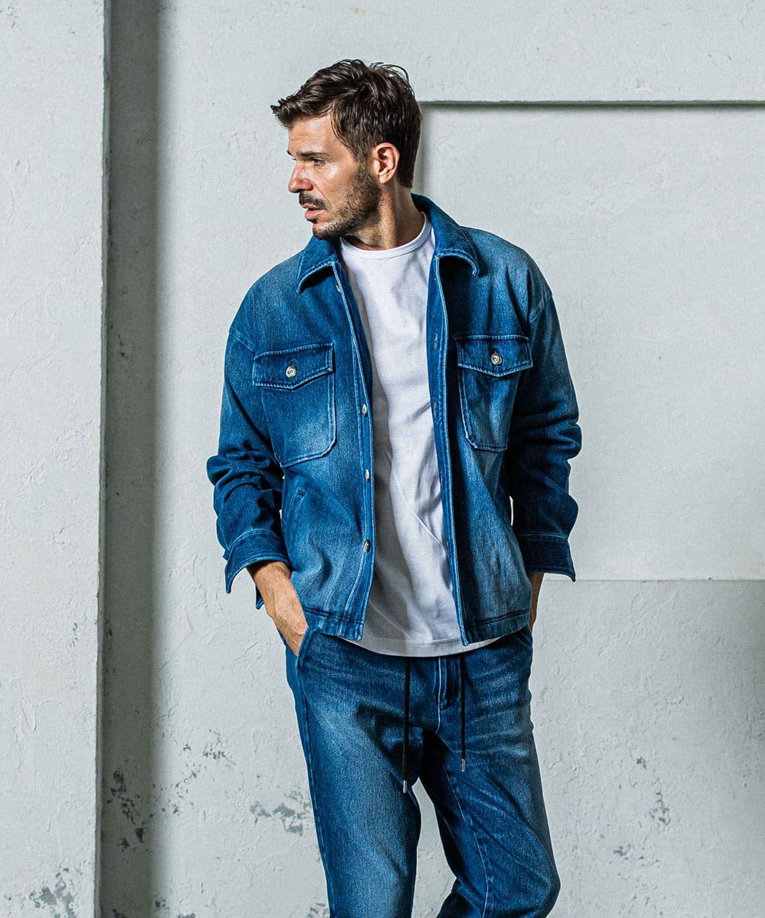 DENIM JERSEY  OVER CPO