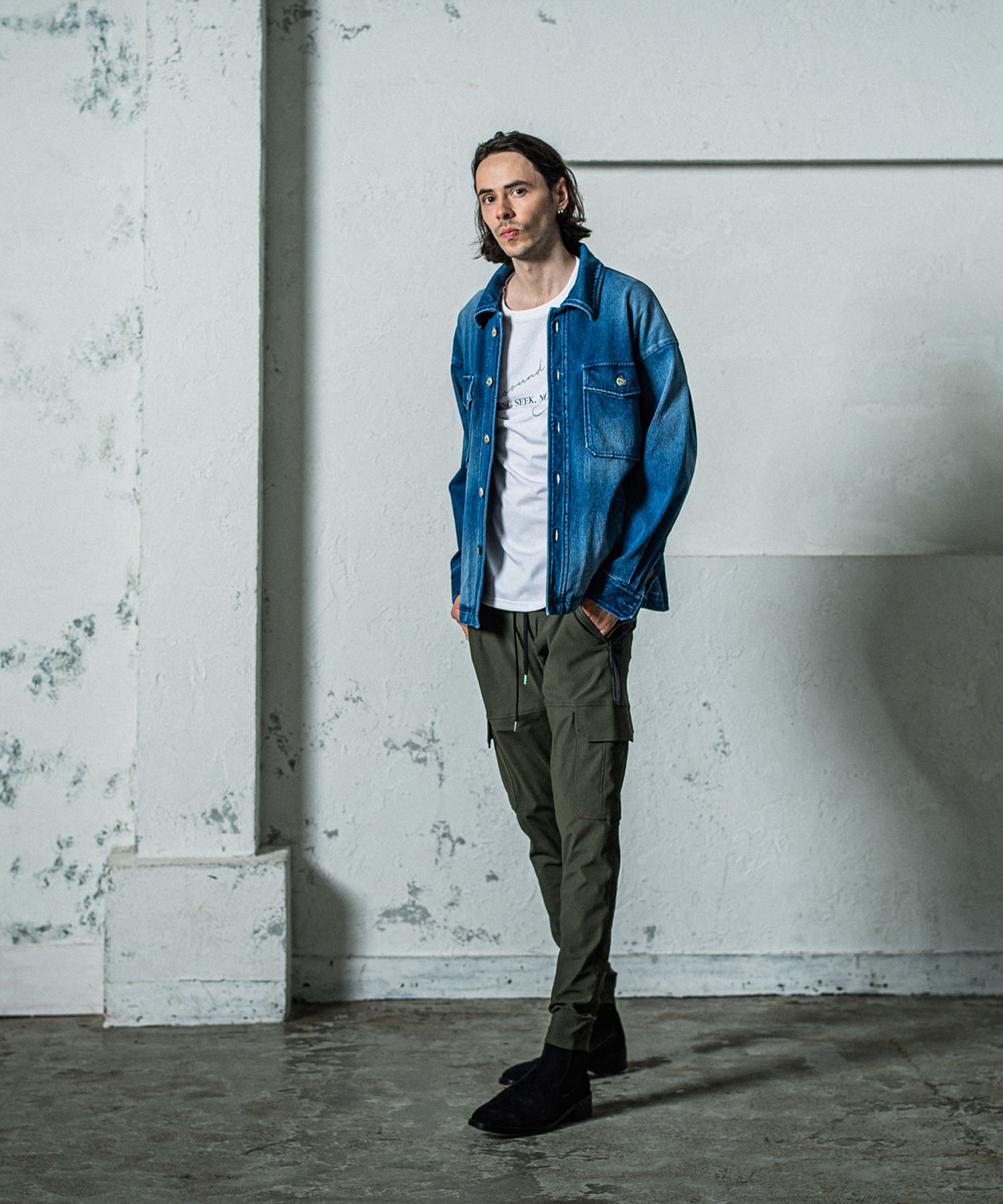 DENIM JERSEY  OVER CPO