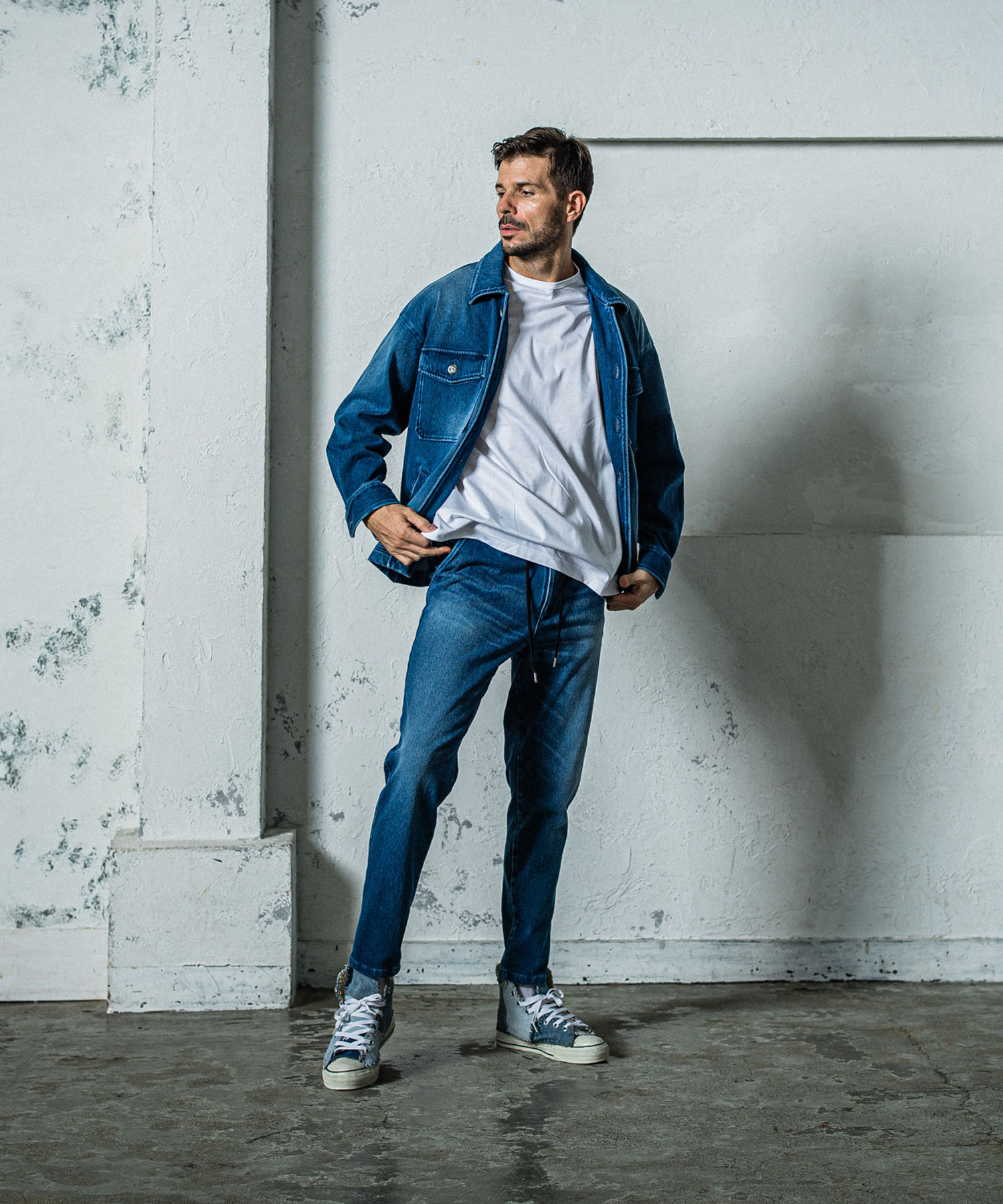 DENIM JERSEY  OVER CPO