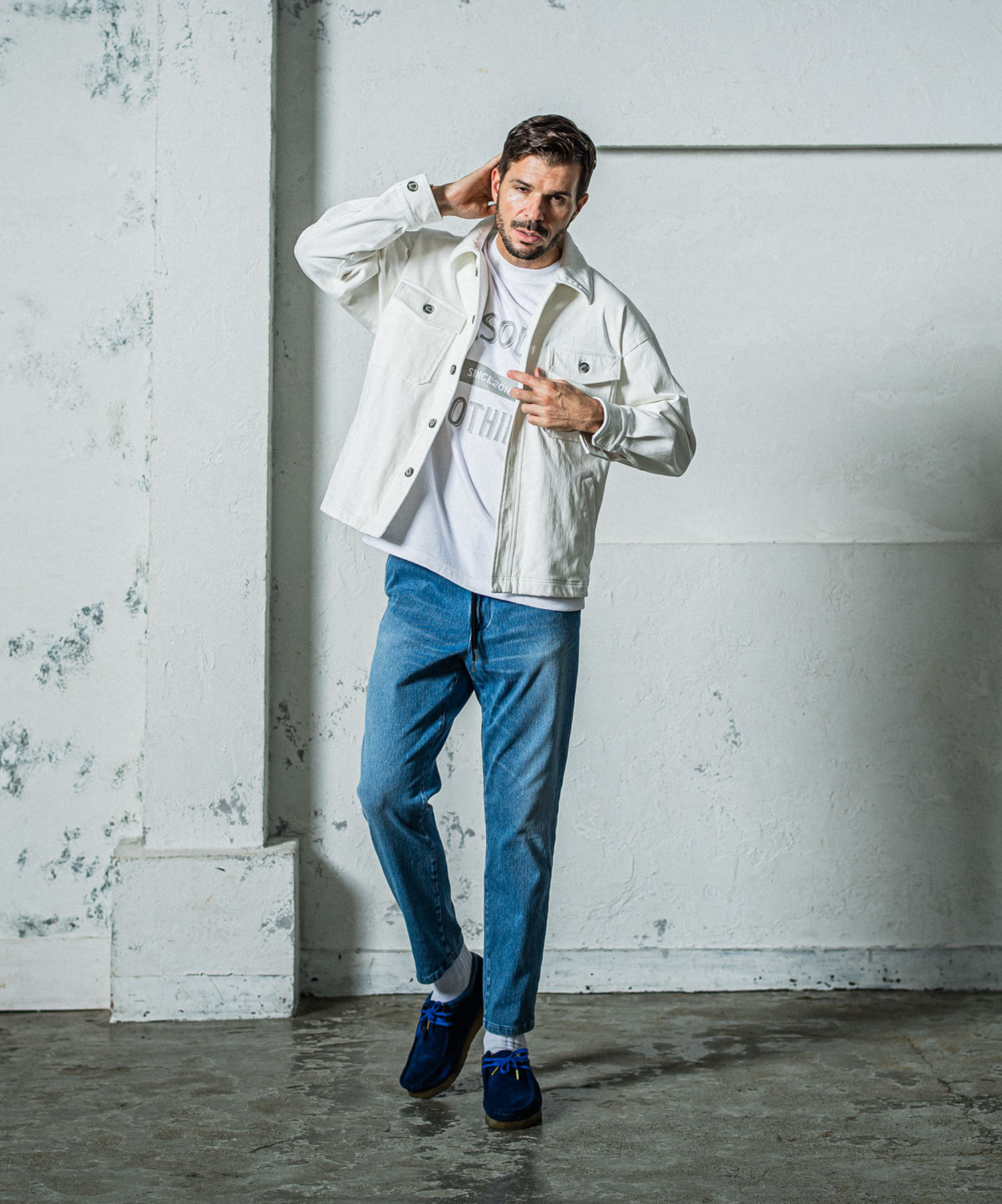 DENIM JERSEY  OVER CPO