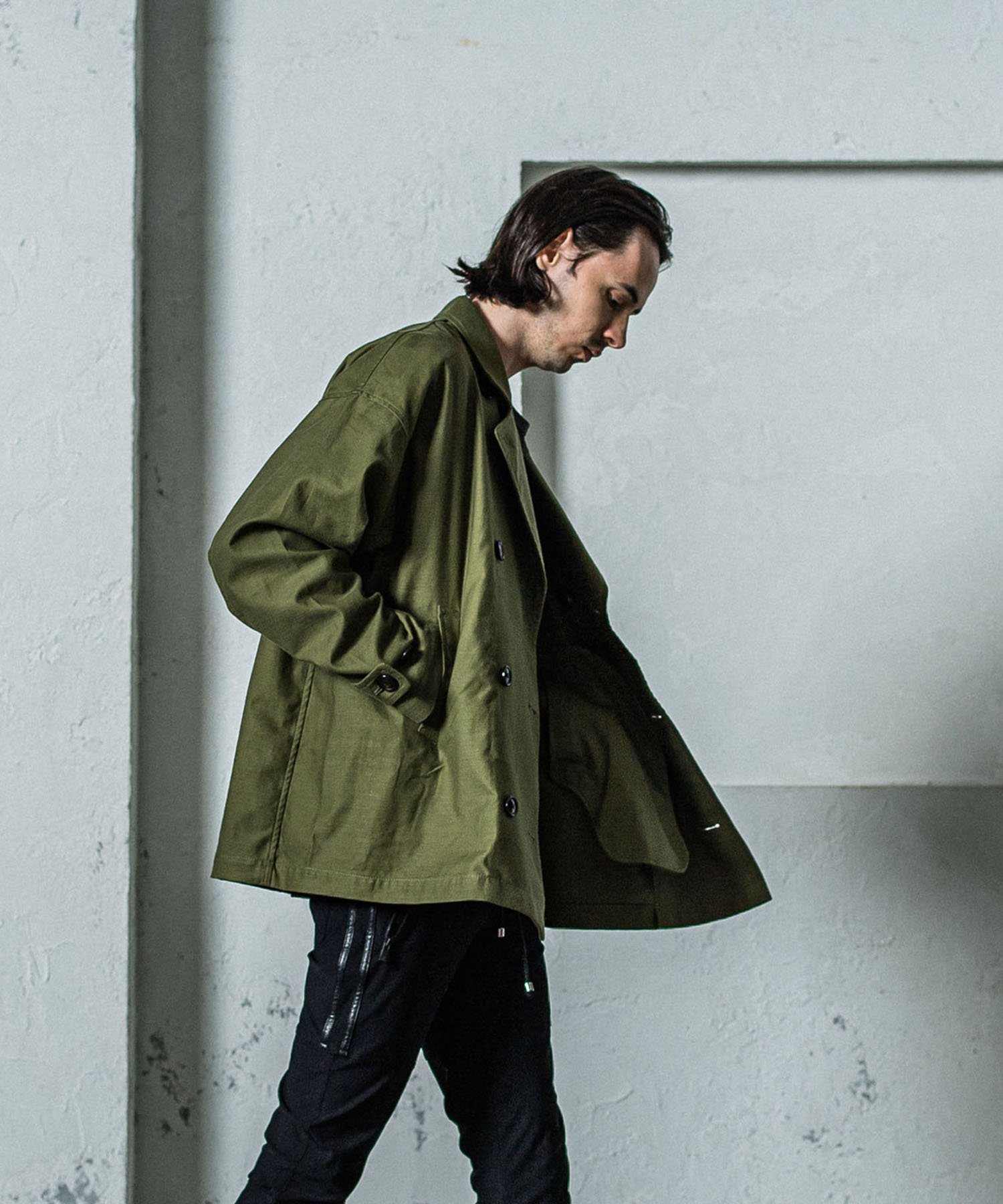 military　OVER PCOAT