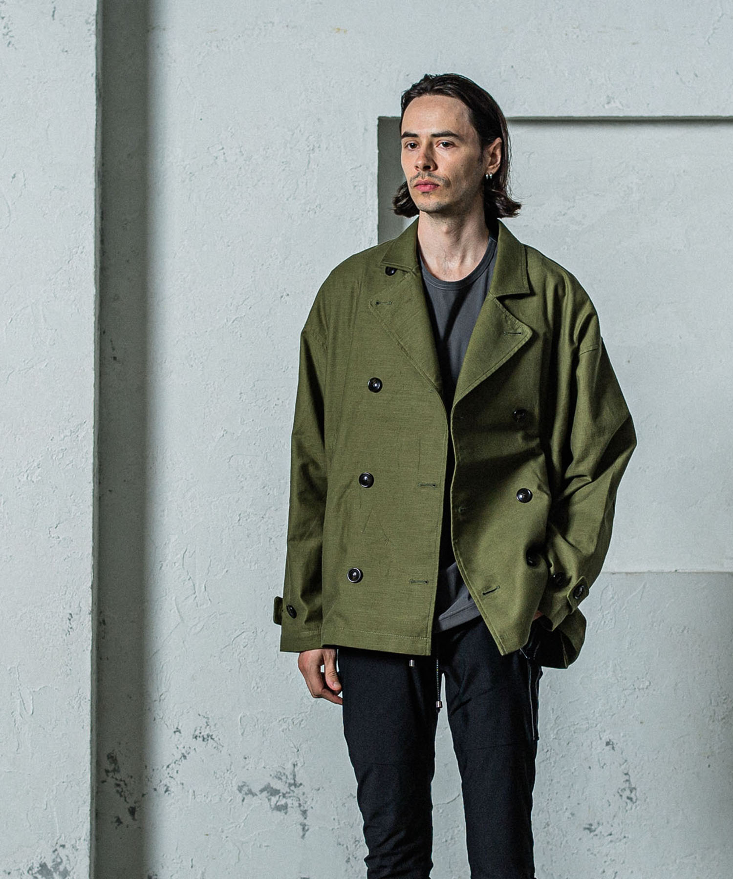 military　OVER PCOAT