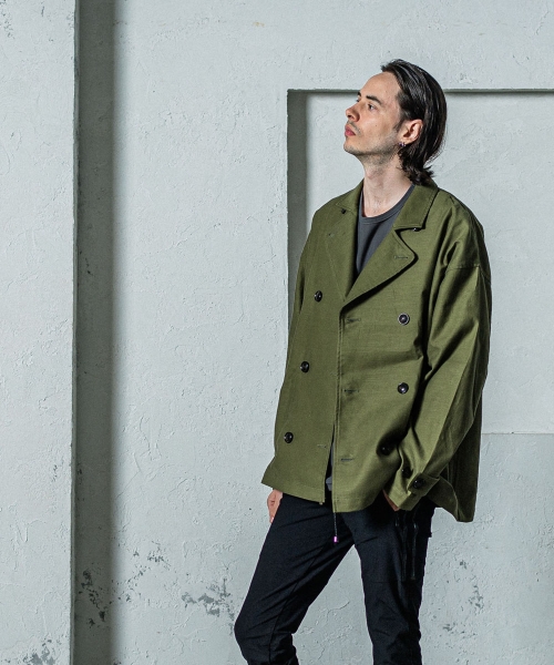 military　OVER PCOAT