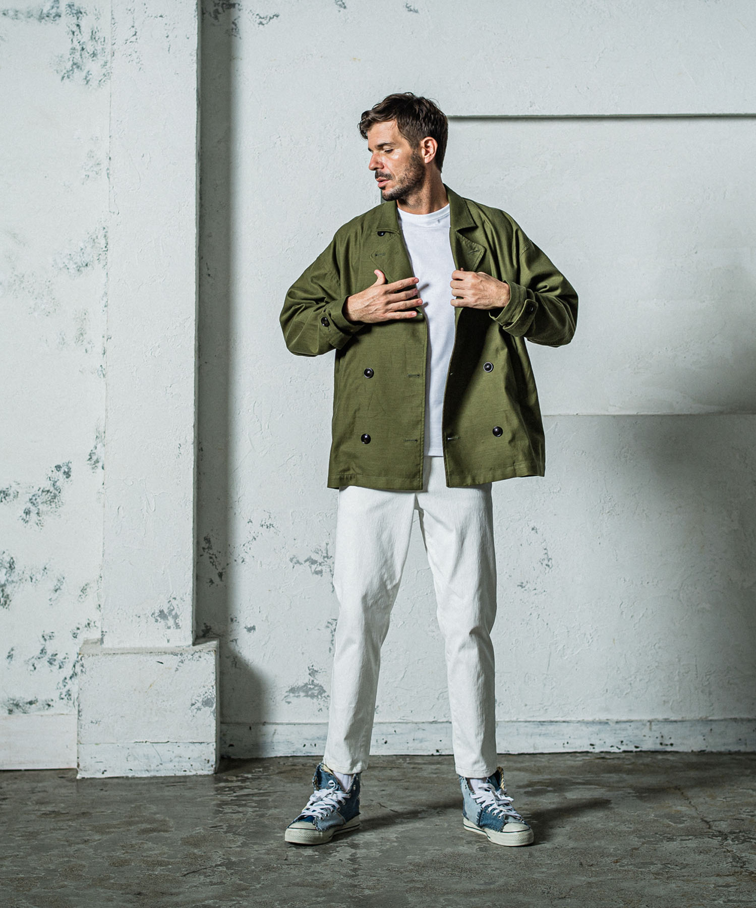 military　OVER PCOAT