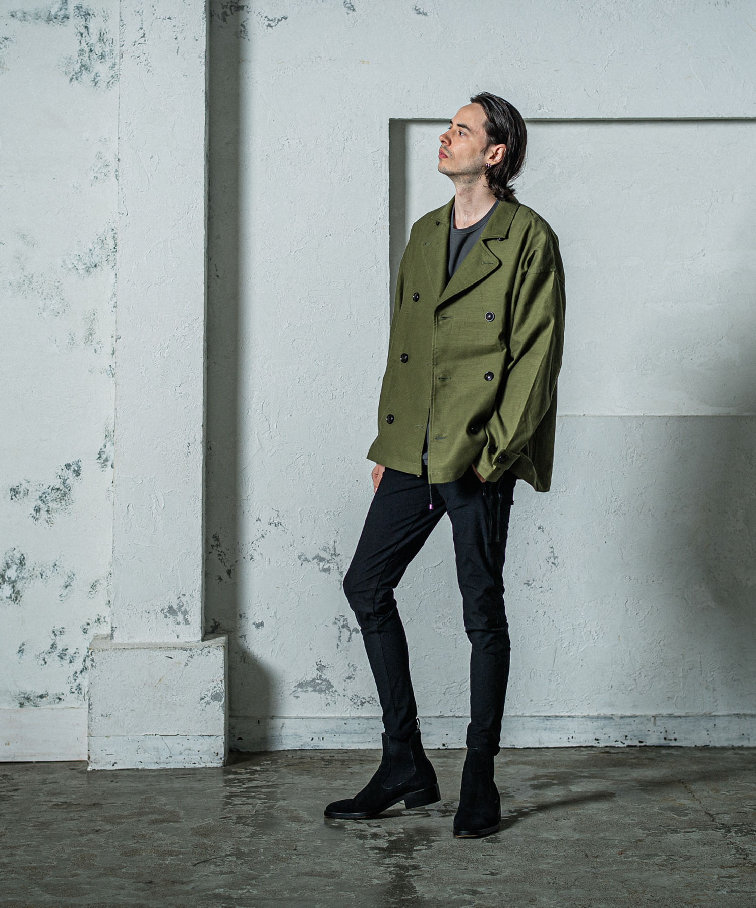 military　OVER PCOAT