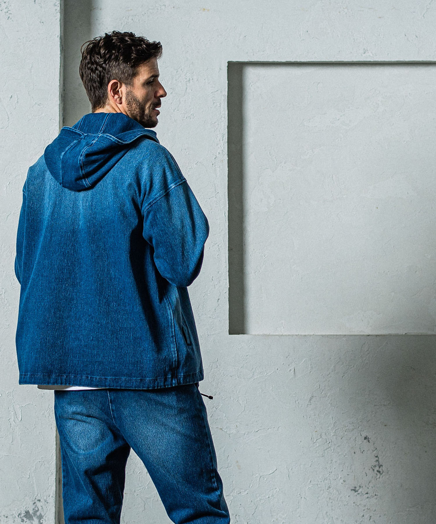 DENIM JERSEY  coach hoodie