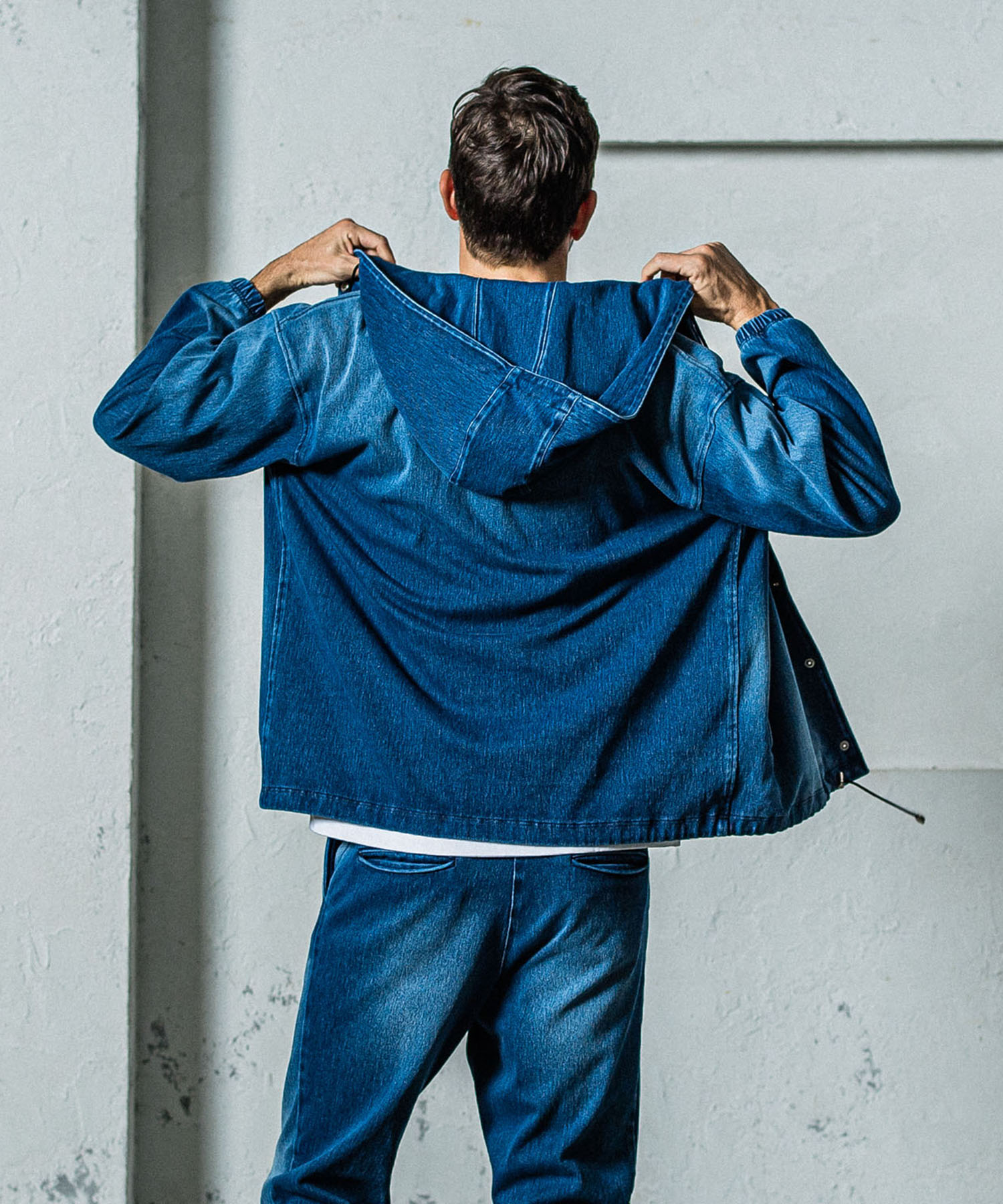 DENIM JERSEY  coach hoodie