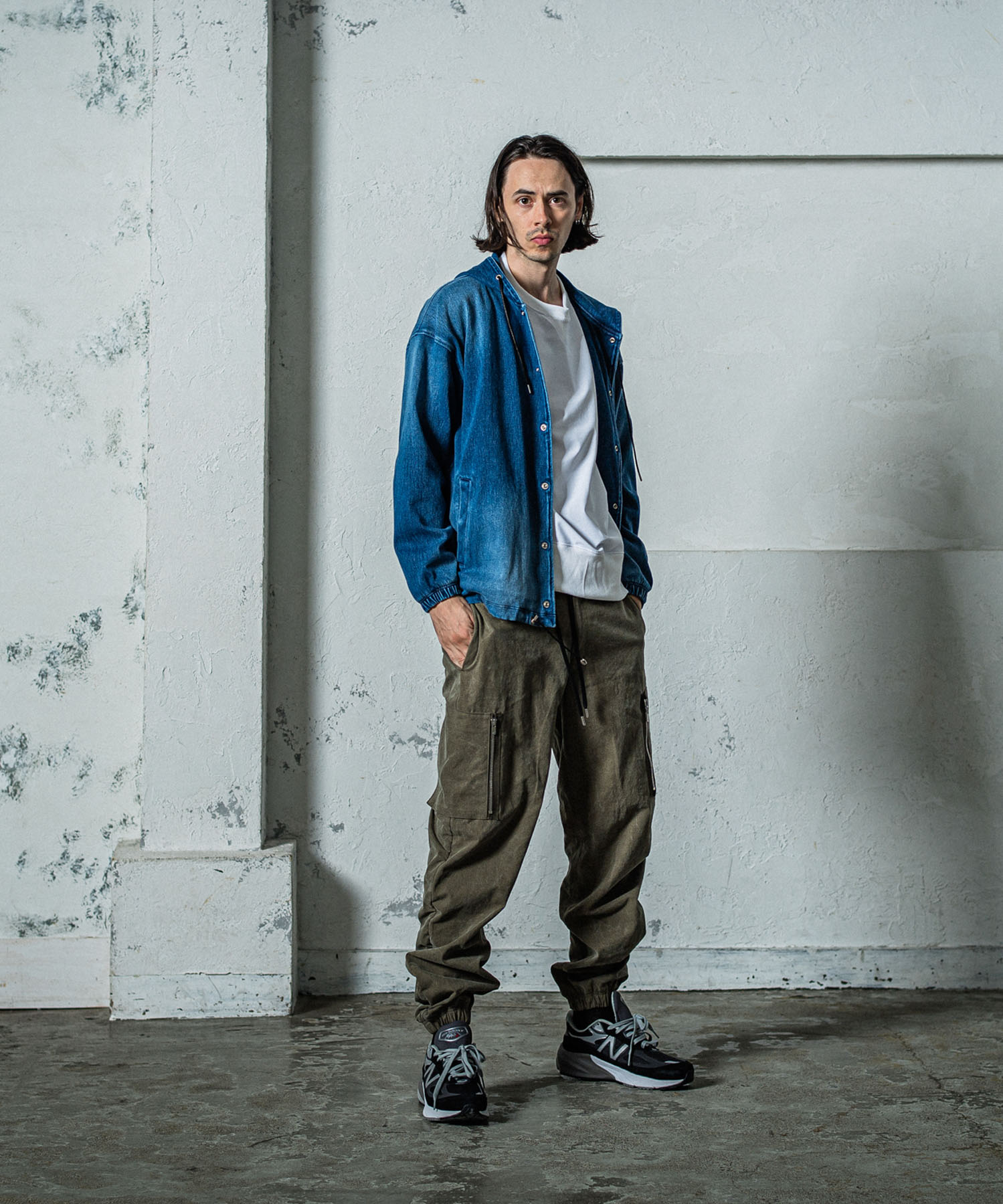 DENIM JERSEY  coach hoodie