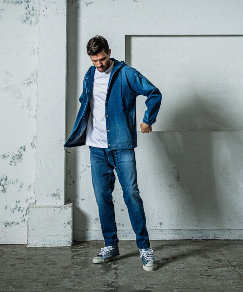 DENIM JERSEY  coach hoodie