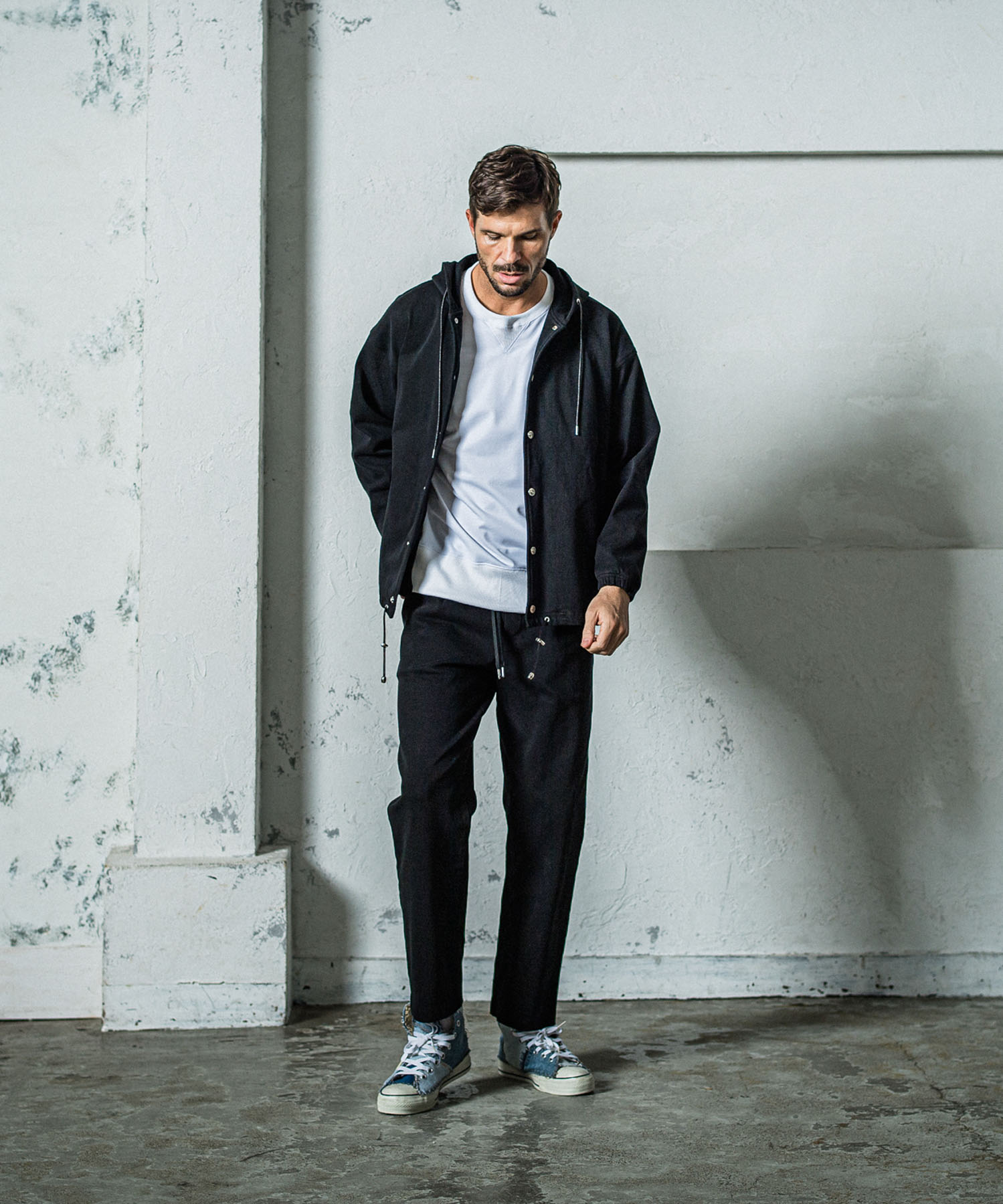 DENIM JERSEY  coach hoodie