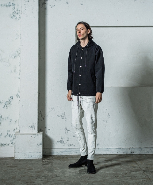 DENIM JERSEY  coach hoodie