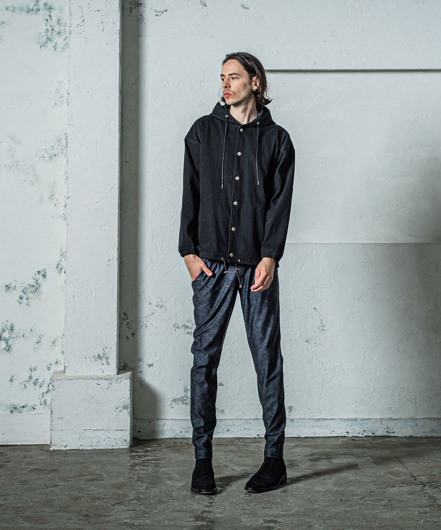 DENIM JERSEY  coach hoodie