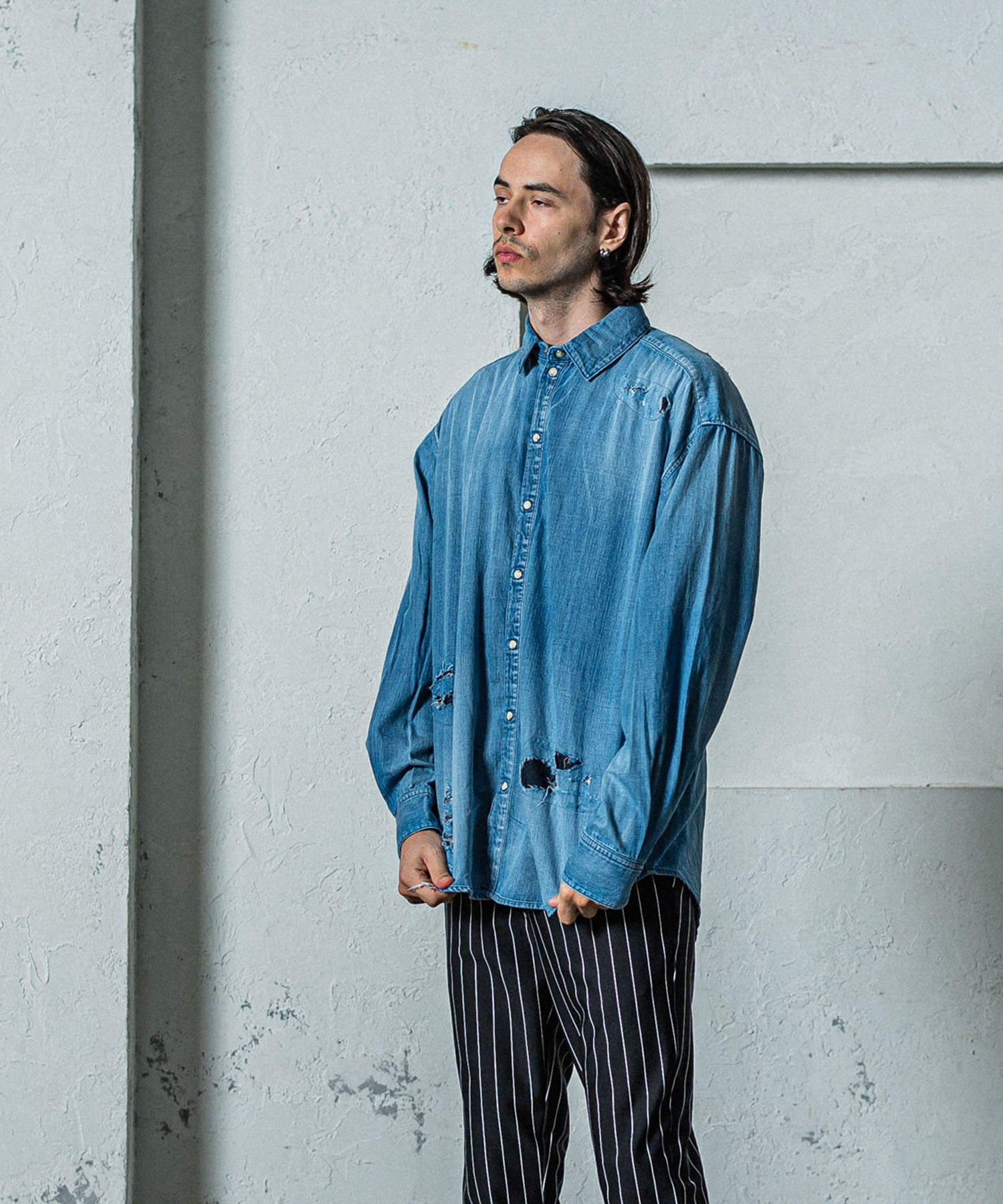 denim　 jack shirts