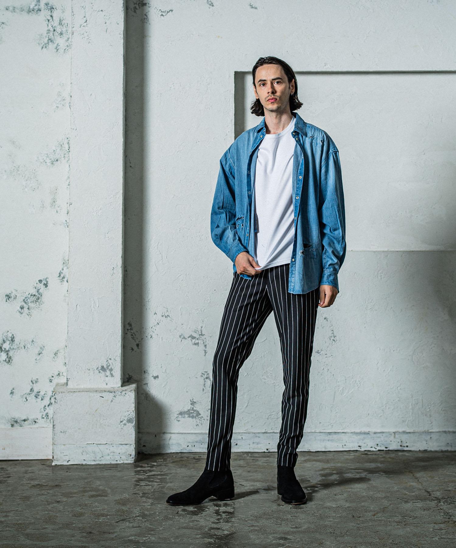 denim　 jack shirts