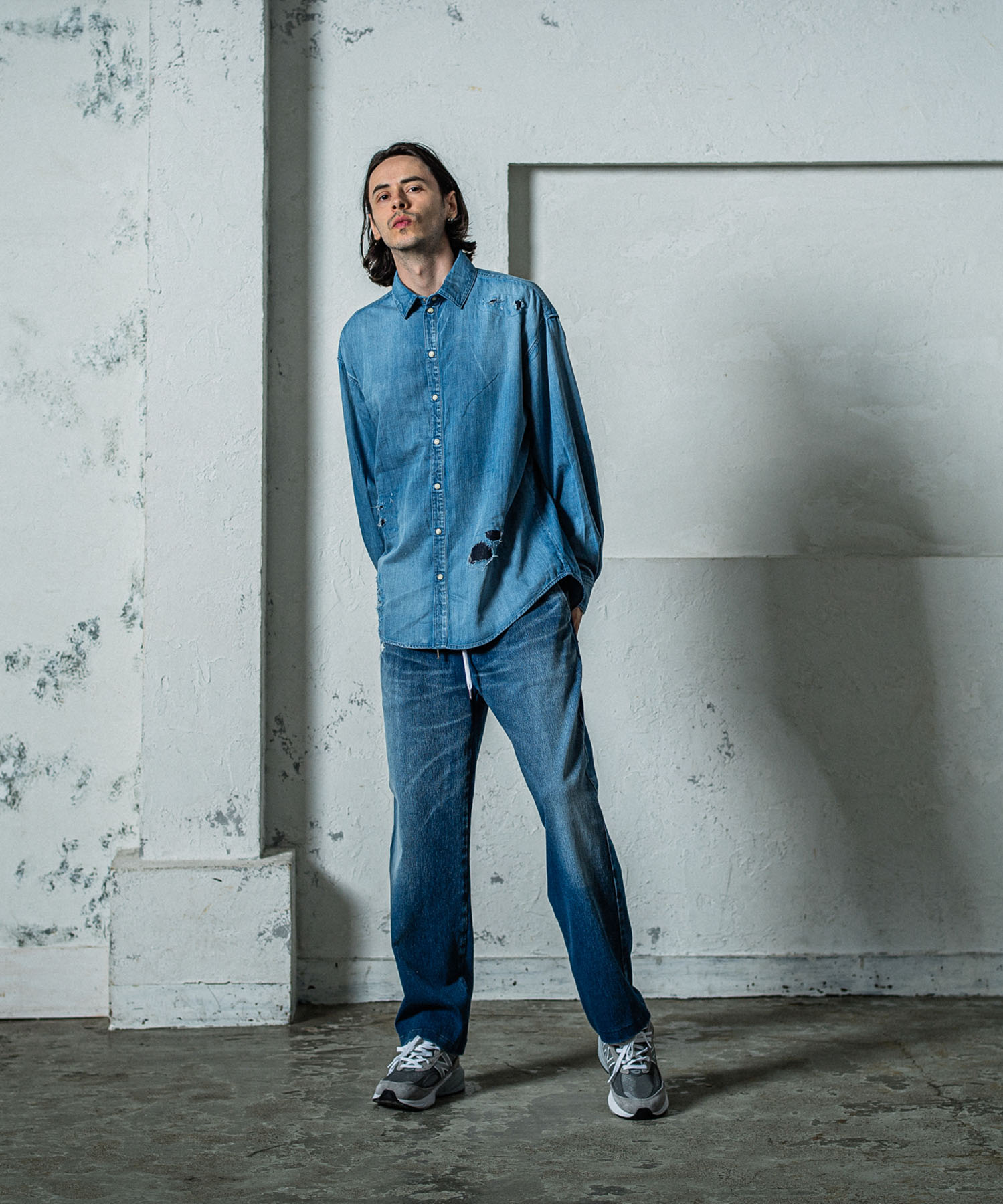 denim　 jack shirts