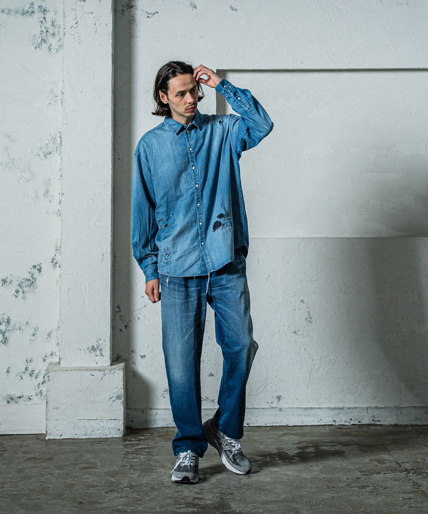 denim　 jack shirts