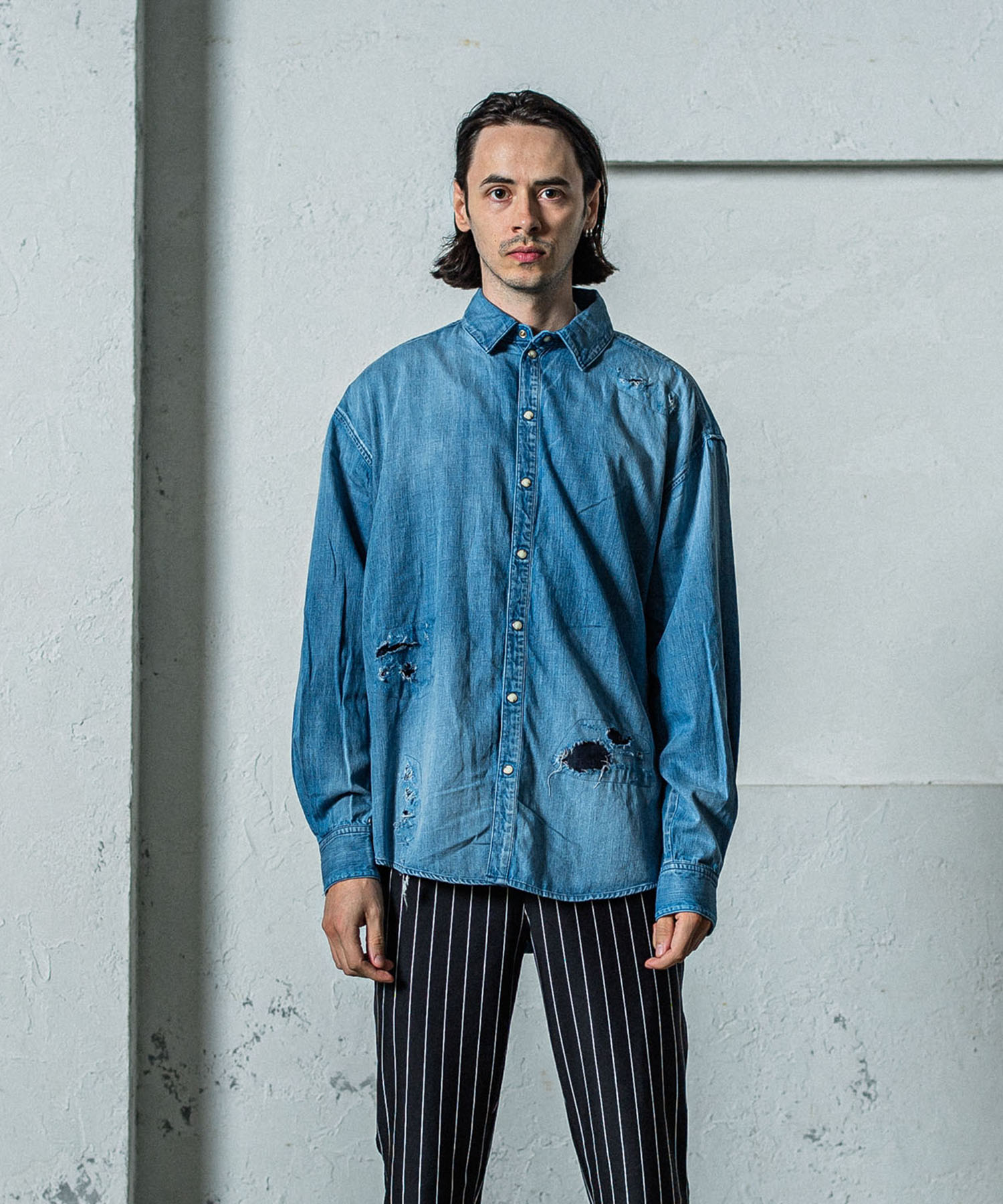 denim　 jack shirts