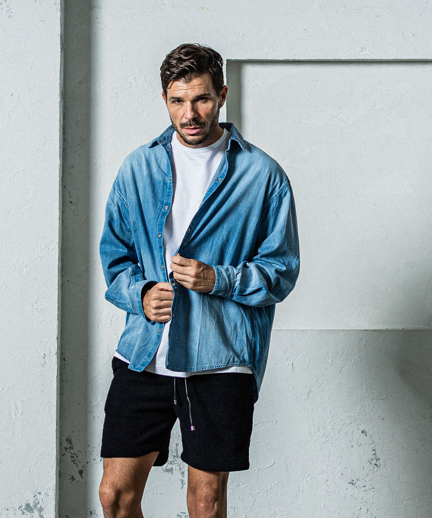 denim　 jack shirts