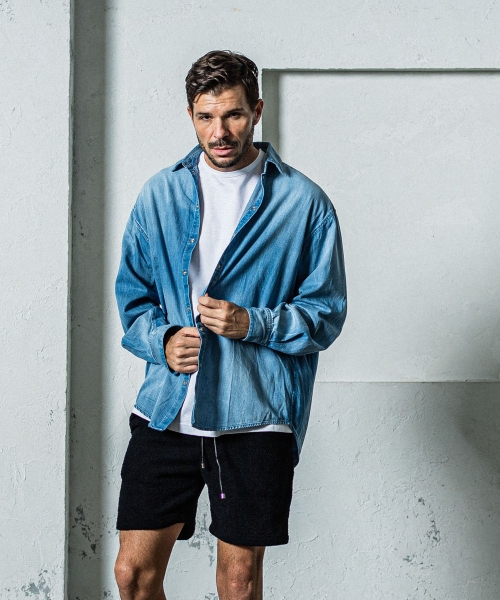 denim　 jack shirts