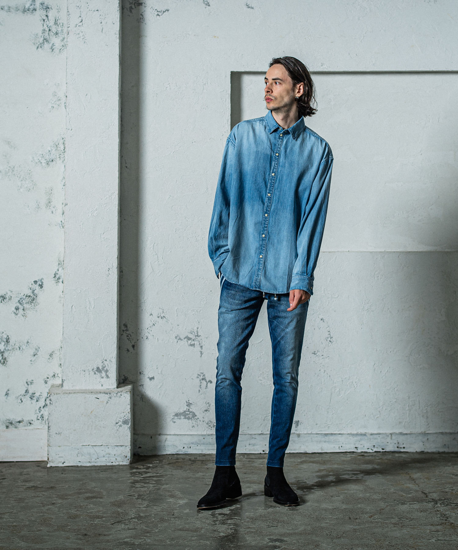 denim　 jack shirts