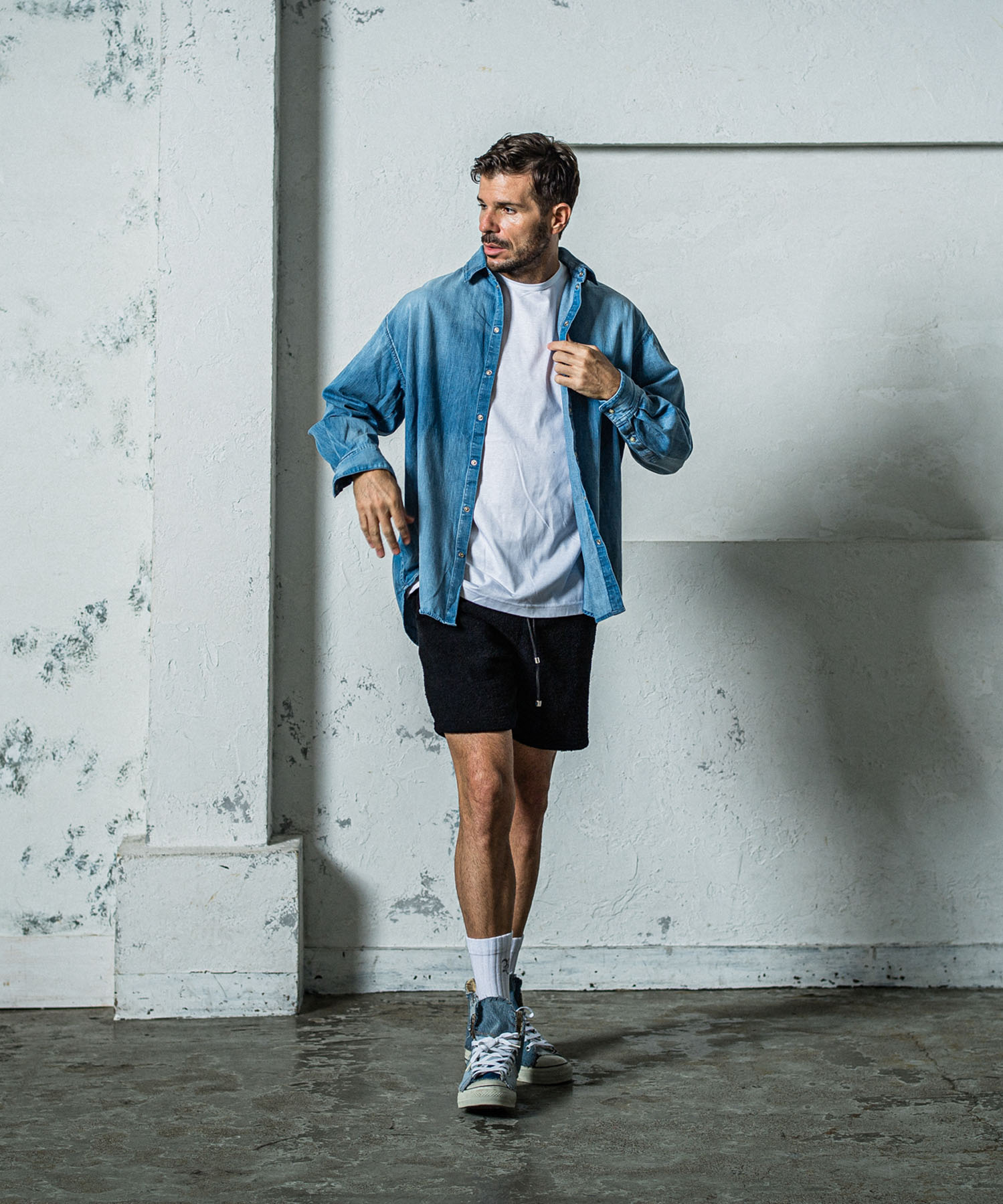 denim　 jack shirts