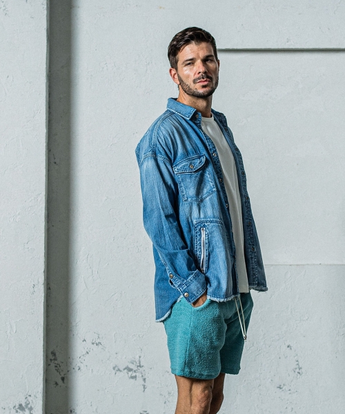 OVER DENIM shirts