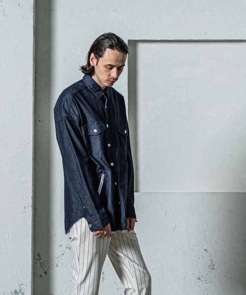 OVER DENIM shirts