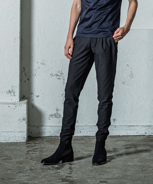 CHRIS　EASY  TUCK PANTS