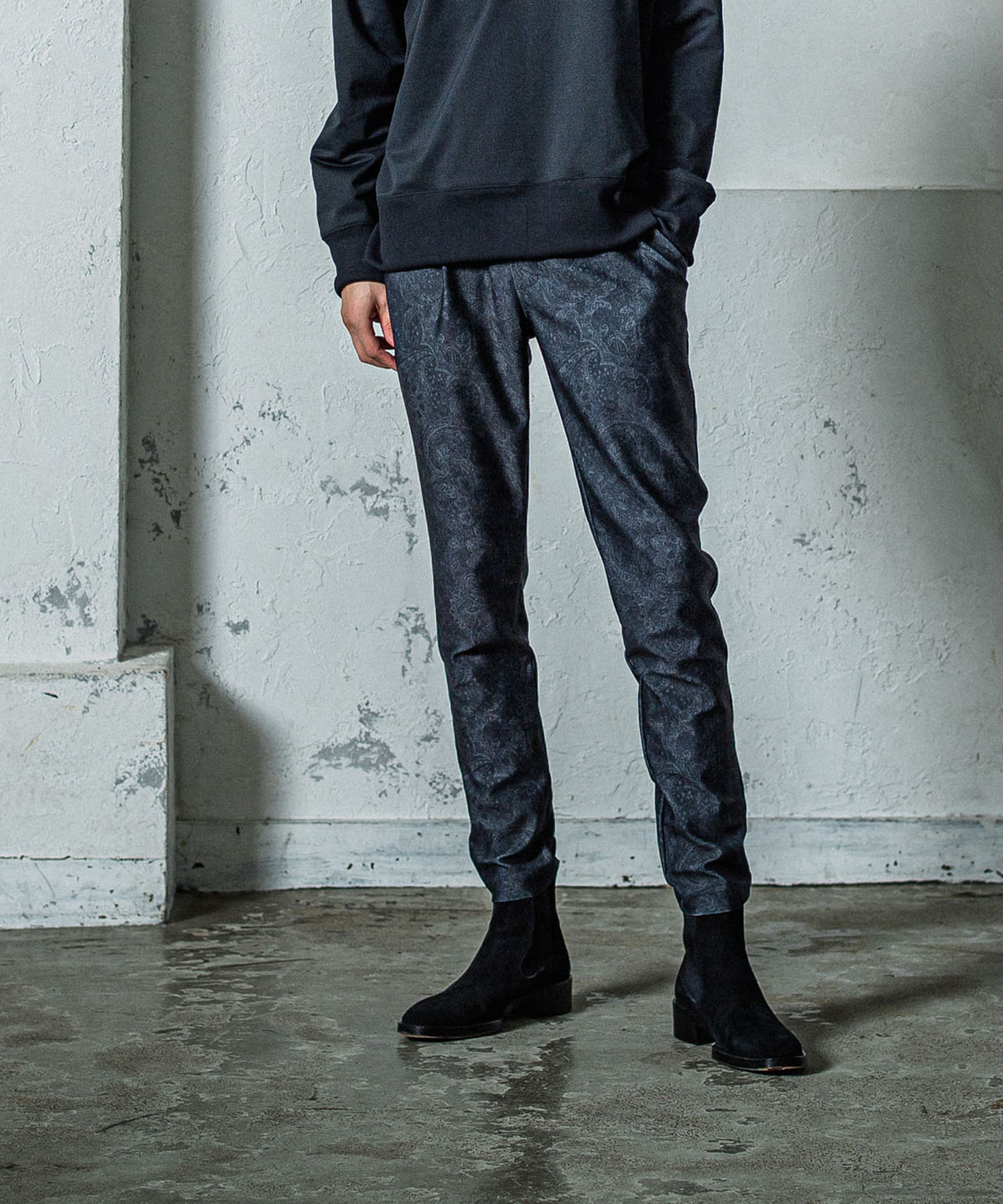 CHRIS　EASY  TUCK PANTS