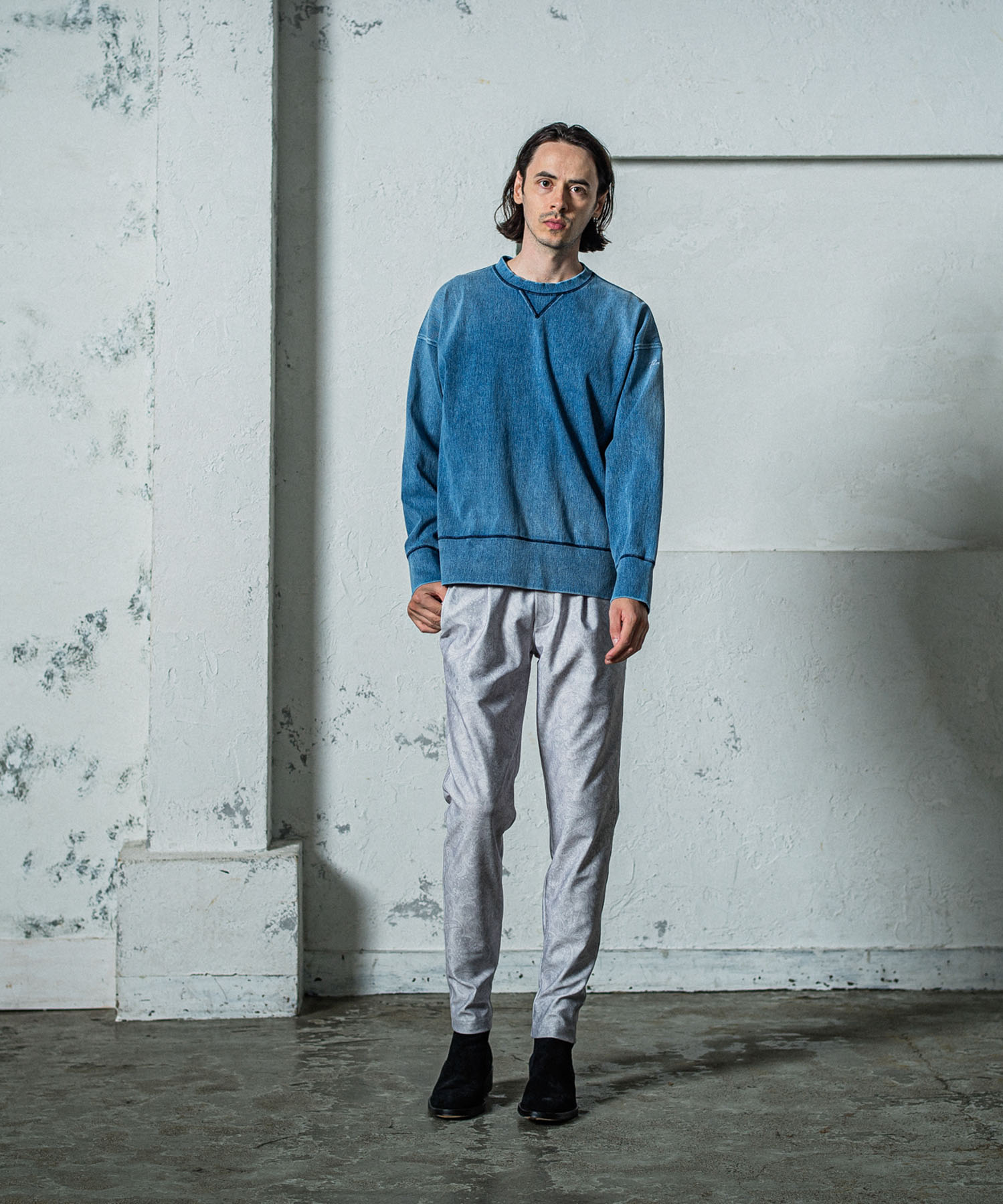 CHRIS　EASY  TUCK PANTS